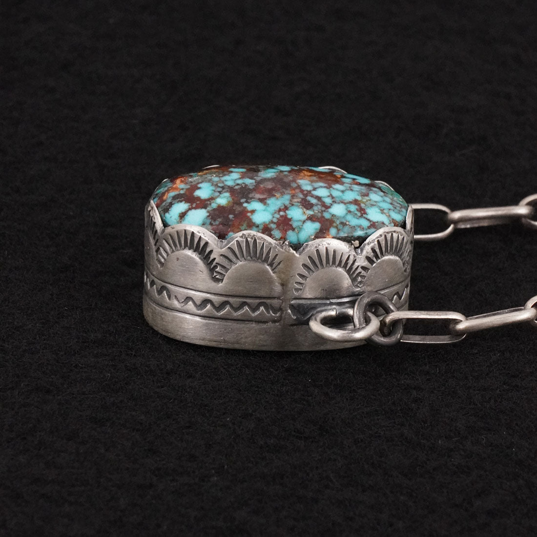 Randy Boyd Turquoise & Sterling Silver Necklace