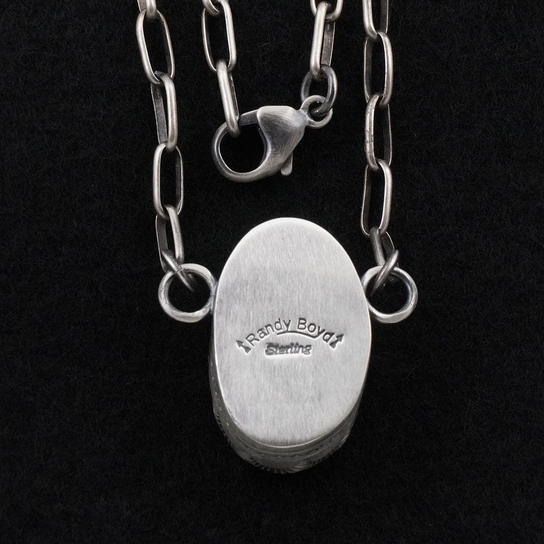 Randy Boyd Turquoise & Sterling Silver Necklace