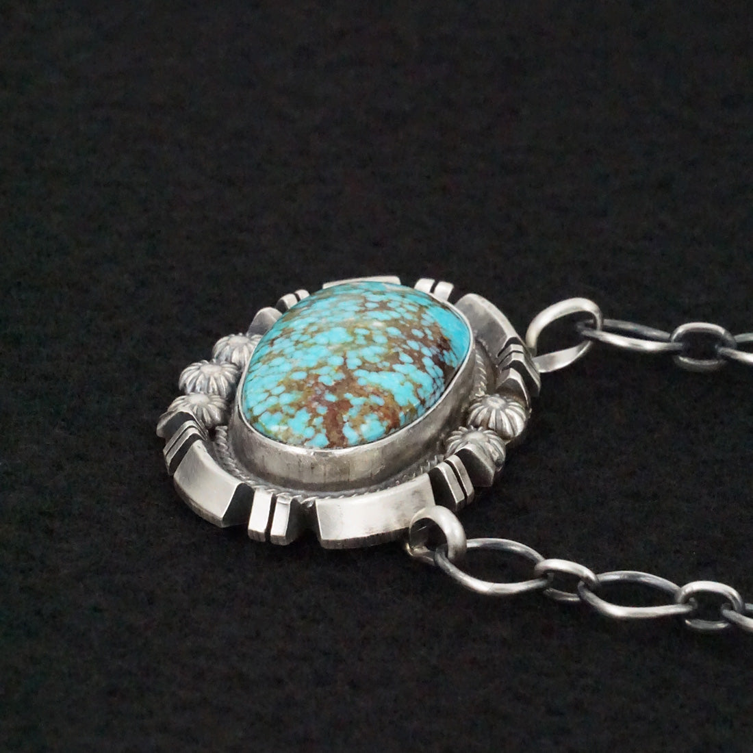 Randy Billy Turquoise & Sterling Silver Necklace