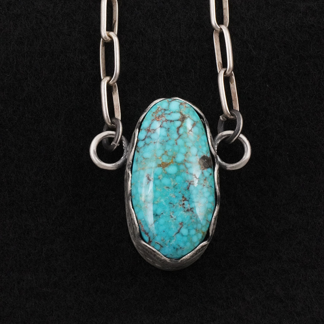 Randy Boyd Turquoise & Sterling Silver Necklace