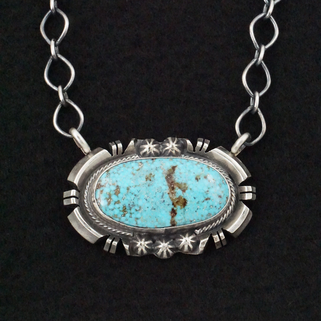 Randy Billy Turquoise & Sterling Silver Necklace