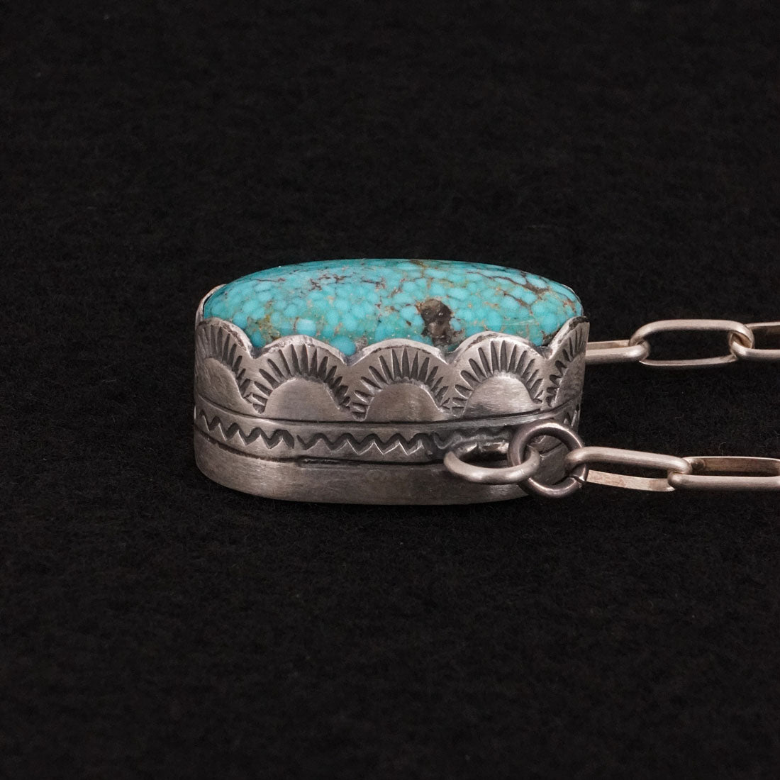 Randy Boyd Turquoise & Sterling Silver Necklace