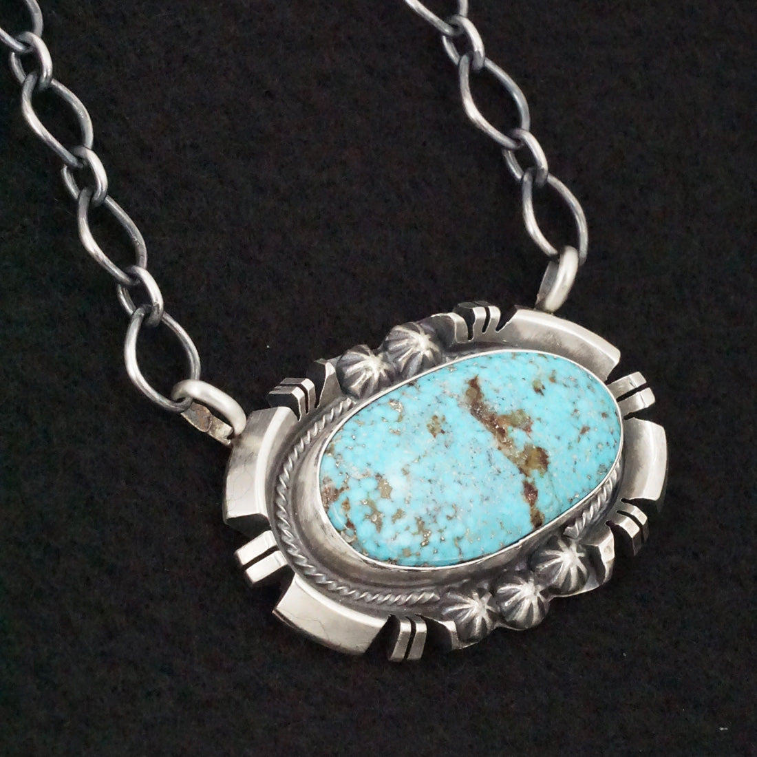 Randy Billy Turquoise & Sterling Silver Necklace