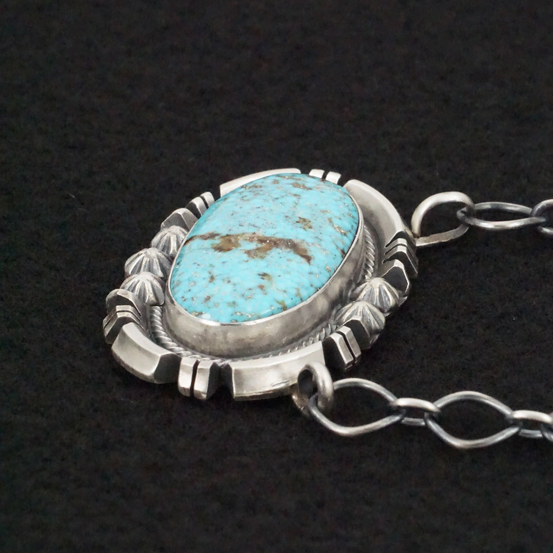 Randy Billy Turquoise & Sterling Silver Necklace