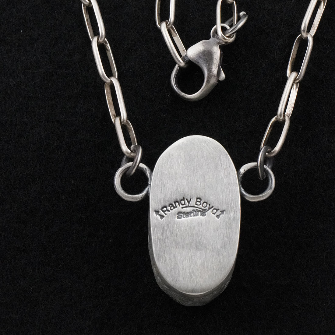 Randy Boyd Turquoise & Sterling Silver Necklace