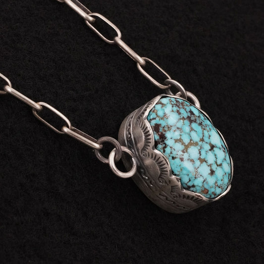 Randy Boyd Turquoise & Sterling Silver Necklace