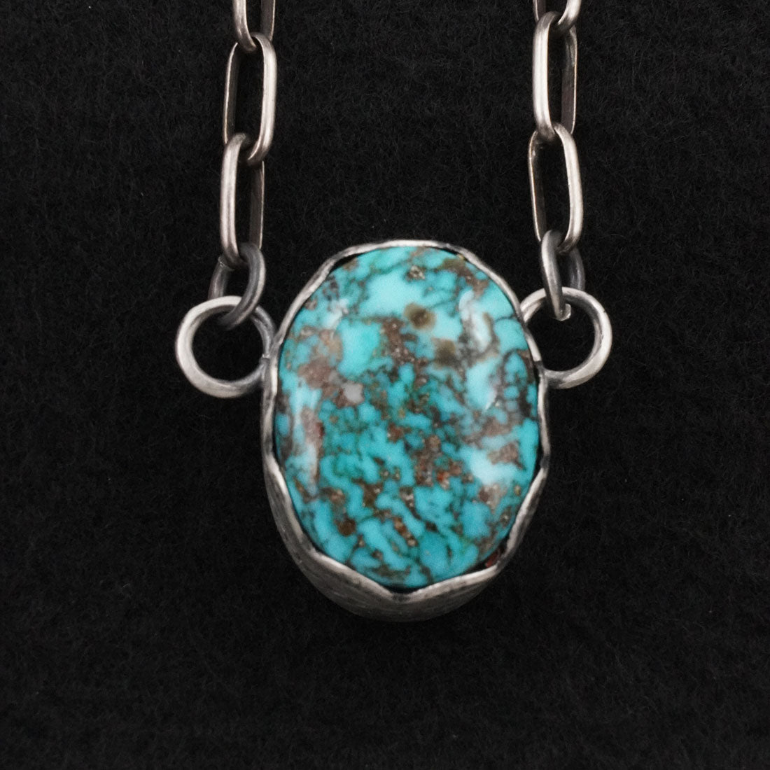Randy Boyd Turquoise & Sterling Silver Necklace