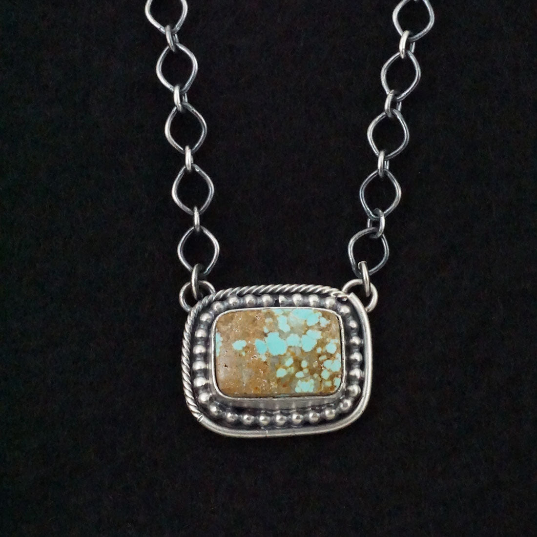 Darrin Livingston Turquoise & Sterling Silver Necklace