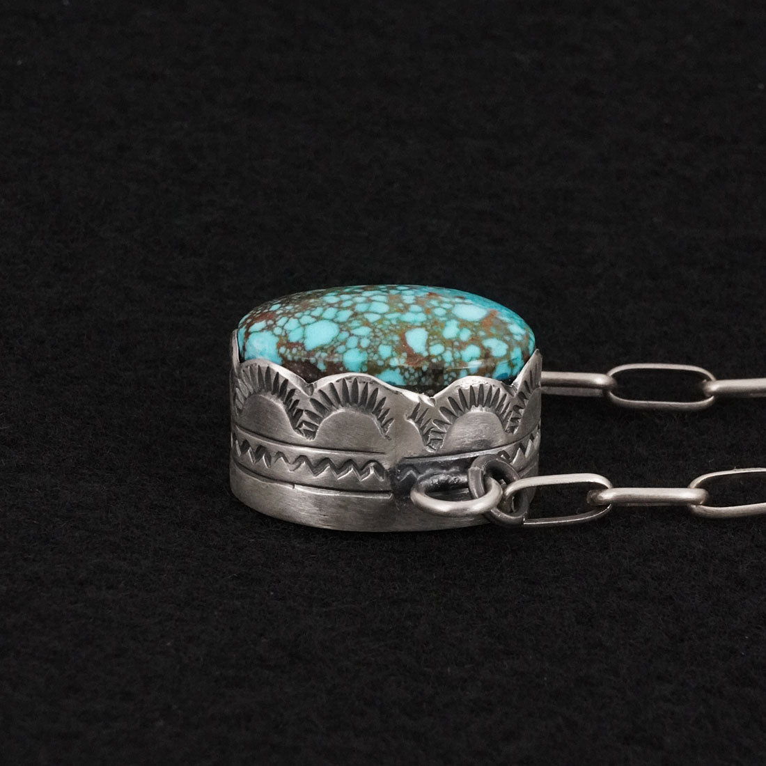 Randy Boyd Turquoise & Sterling Silver Necklace