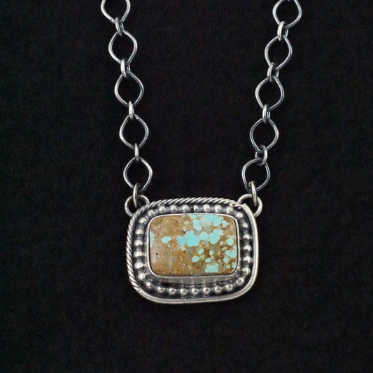 Darrin Livingston Turquoise & Sterling Silver Necklace