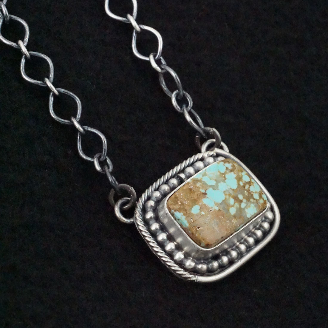 Darrin Livingston Turquoise & Sterling Silver Necklace