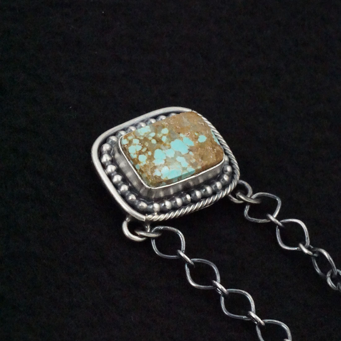 Darrin Livingston Turquoise & Sterling Silver Necklace