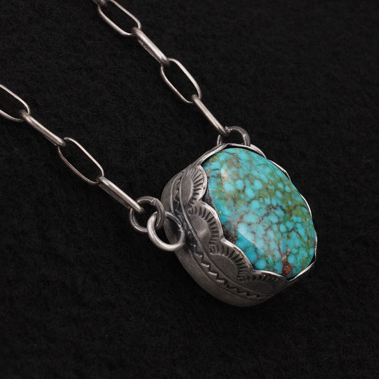 Randy Boyd Turquoise & Sterling Silver Necklace
