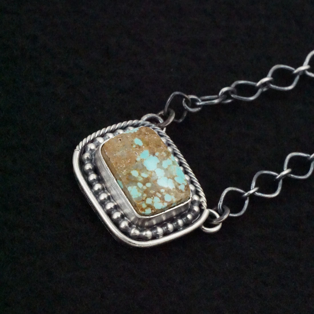 Darrin Livingston Turquoise & Sterling Silver Necklace