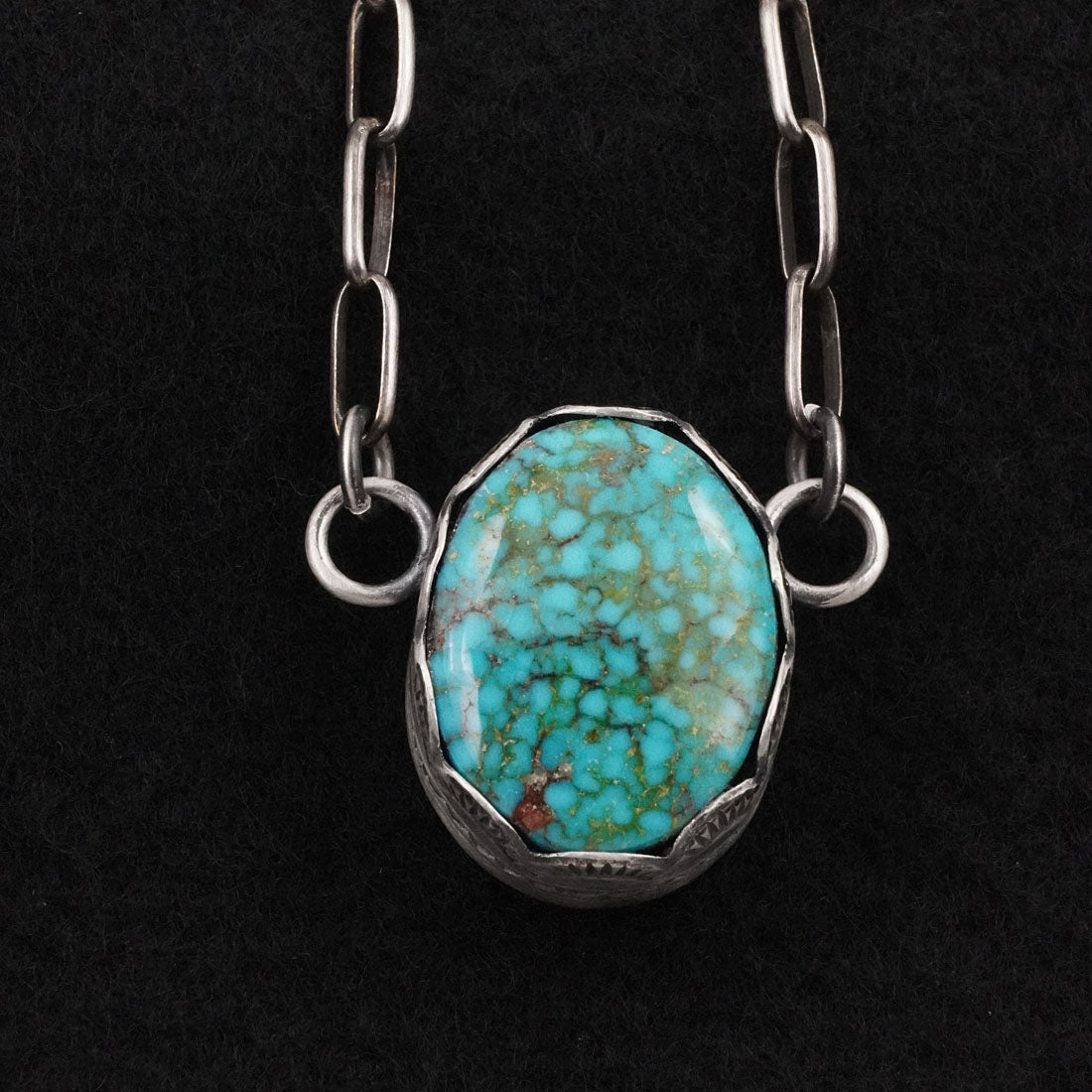 Randy Boyd Turquoise & Sterling Silver Necklace