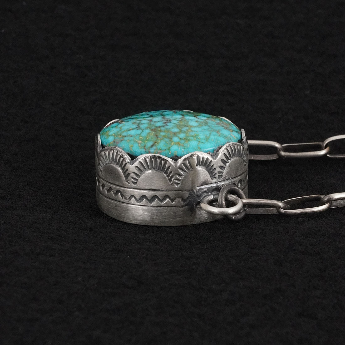 Randy Boyd Turquoise & Sterling Silver Necklace