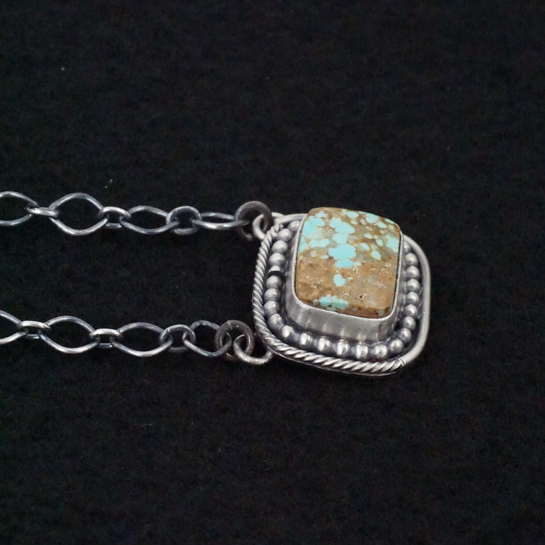 Darrin Livingston Turquoise & Sterling Silver Necklace