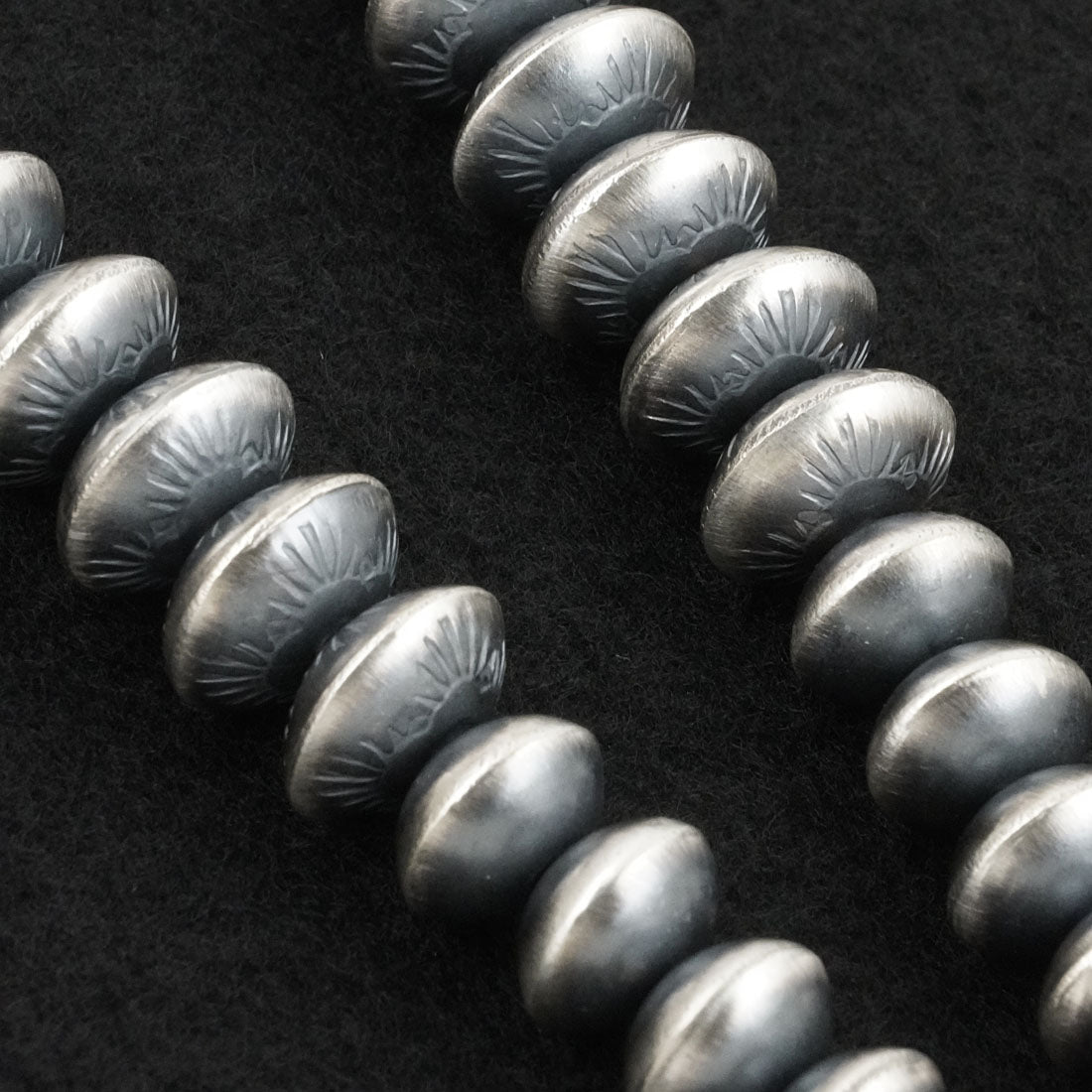 Angeline Miller Navajo Pearl Necklace & Earrings