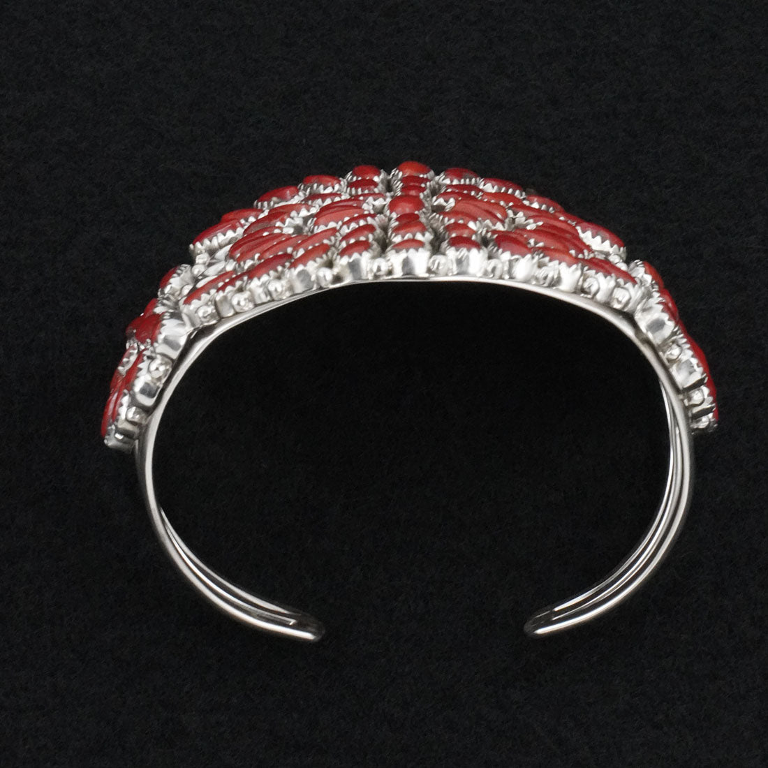 Justina Wilson Coral & Sterling Silver Bracelet