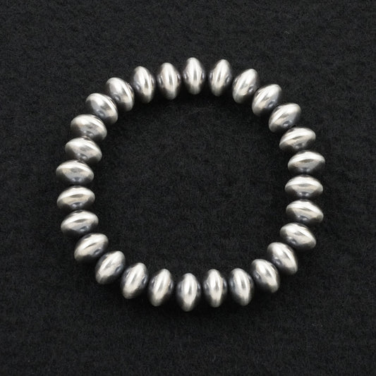 Bryannen Halwood Sterling Silver Navajo Pearl Bracelet