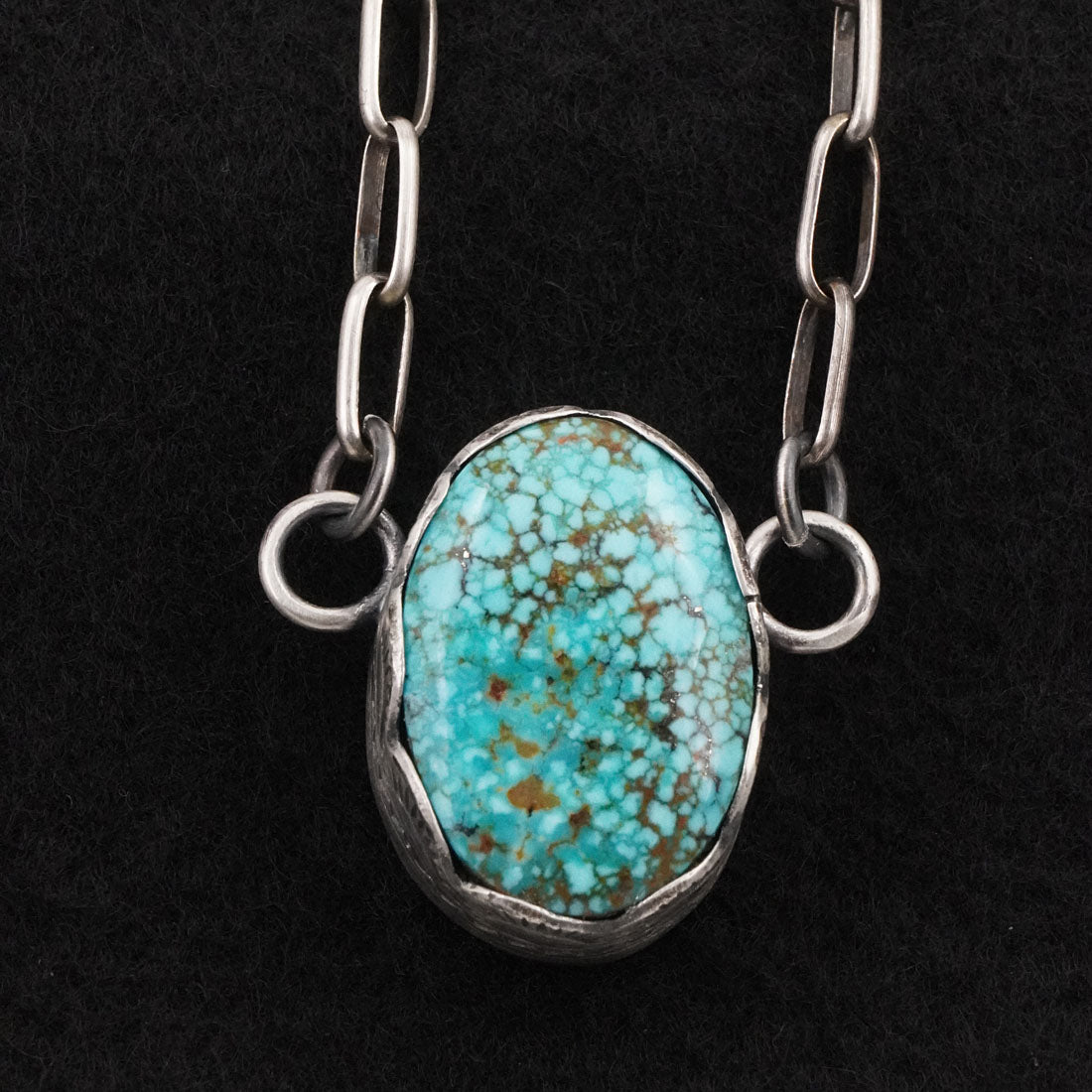 Randy Boyd Turquoise & Sterling Silver Necklace