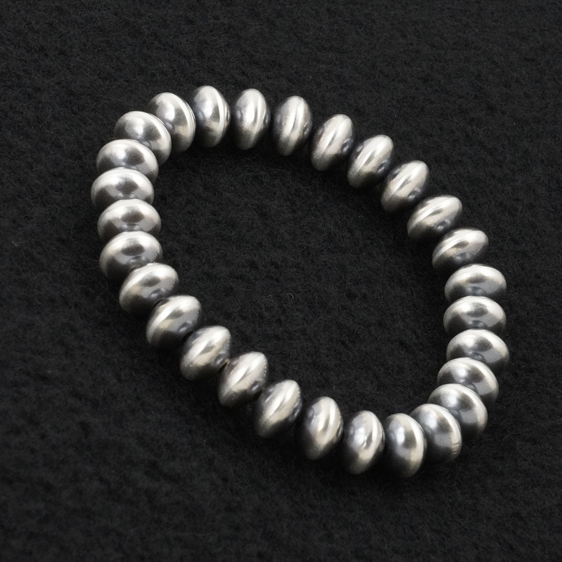 Bryannen Halwood Sterling Silver Navajo Pearl Bracelet