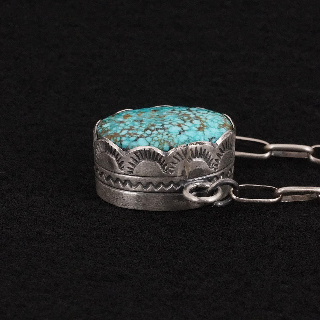 Randy Boyd Turquoise & Sterling Silver Necklace