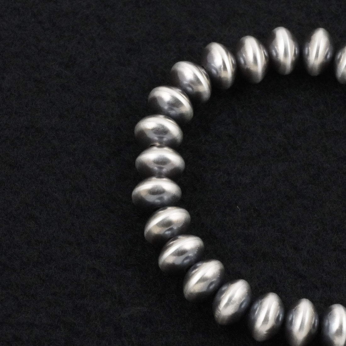 Bryannen Halwood Sterling Silver Navajo Pearl Bracelet