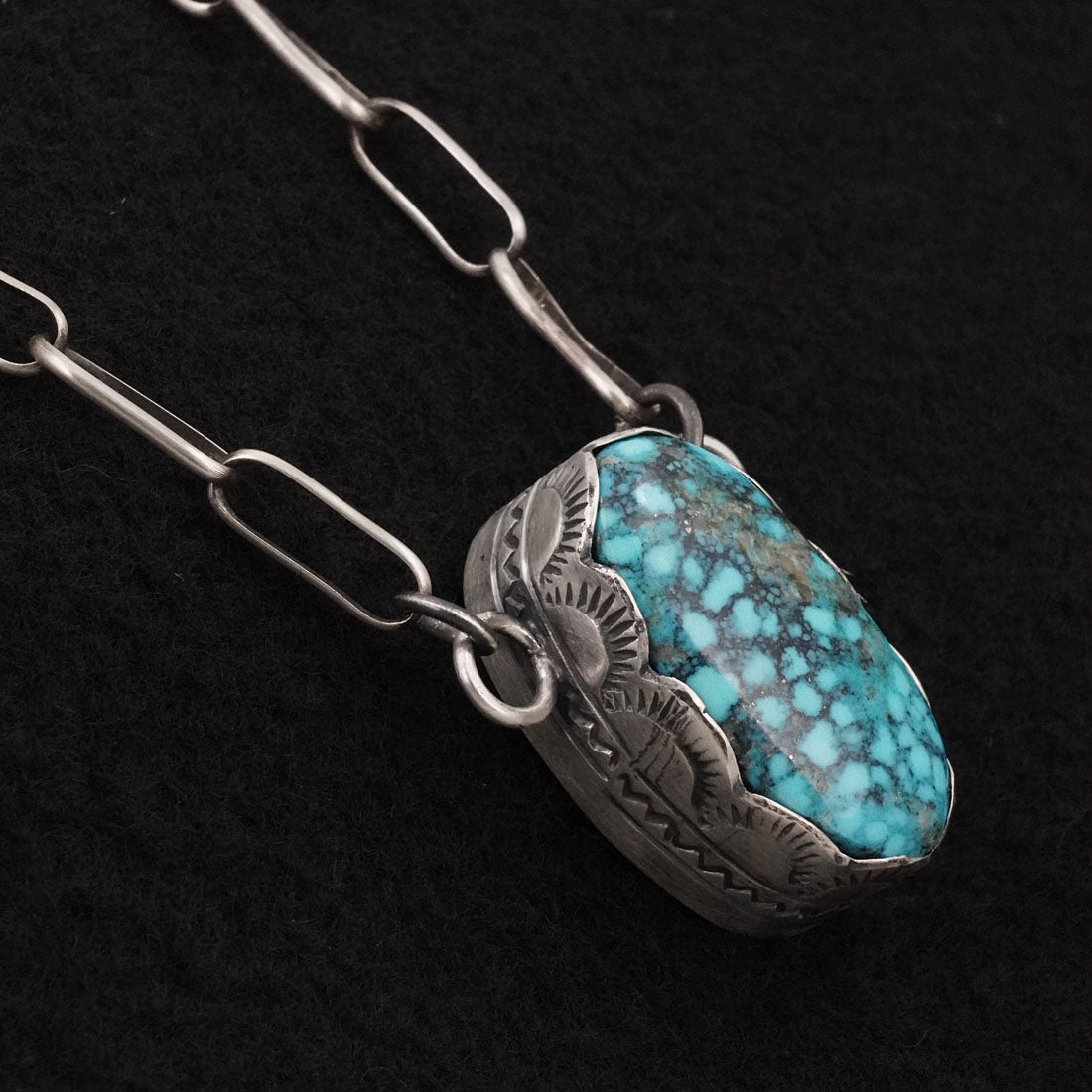 Randy Boyd Turquoise & Sterling Silver Necklace