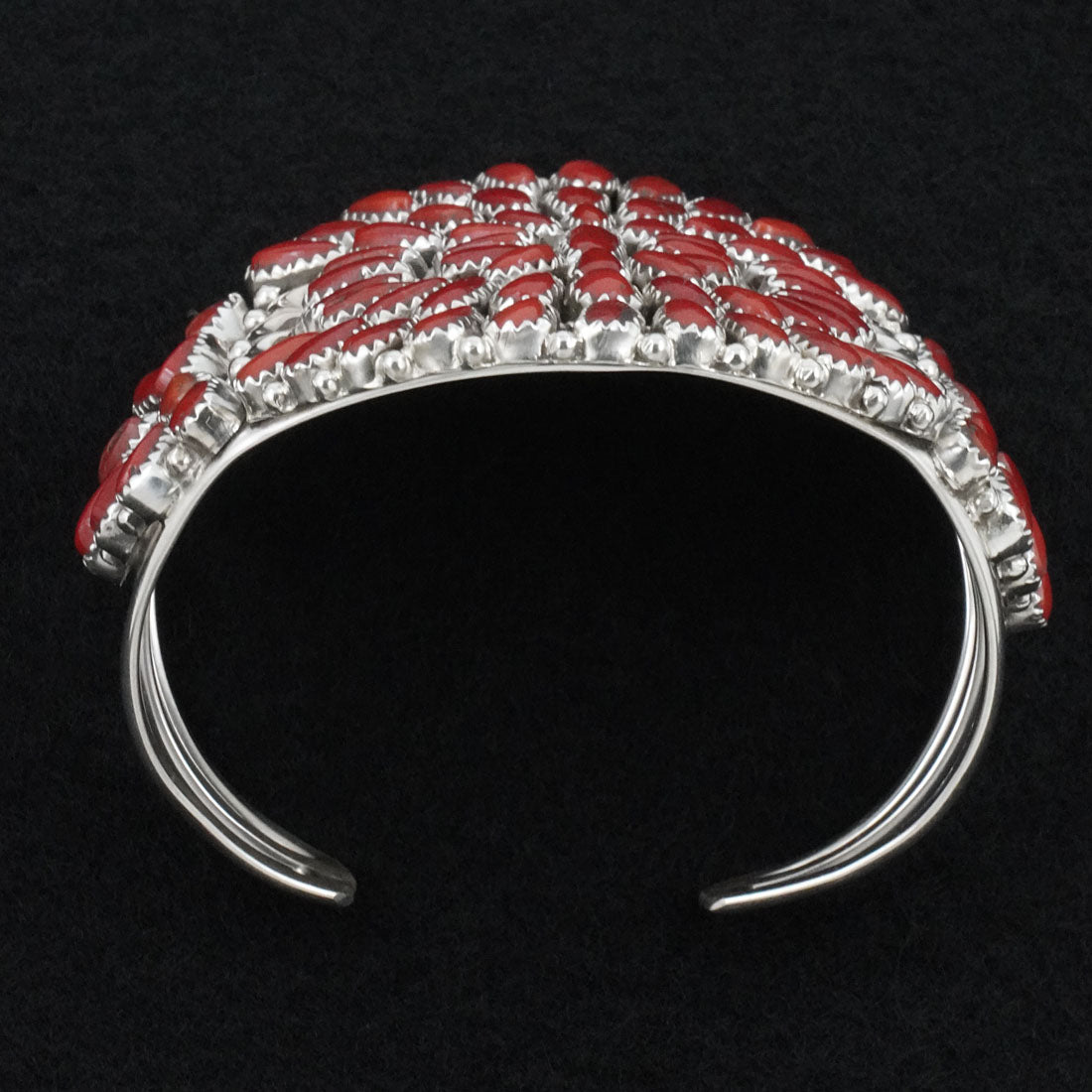 Justina Wilson Coral & Sterling Silver Bracelet
