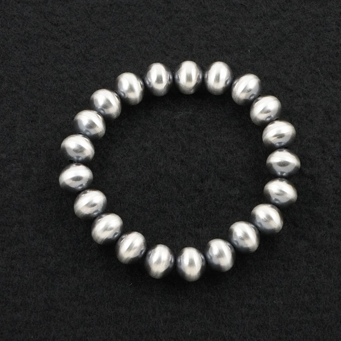 Bryannen Halwood Sterling Silver Navajo Pearl Bracelet