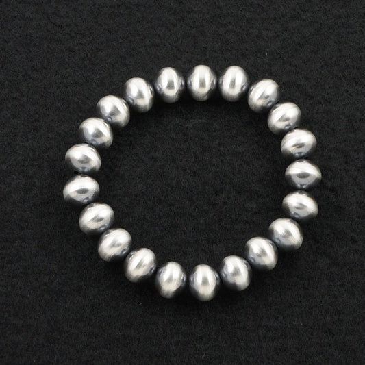 Bryannen Halwood Sterling Silver Navajo Pearl Bracelet