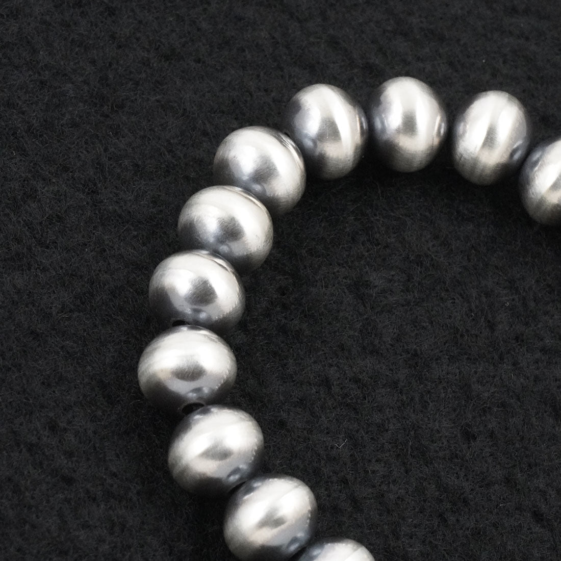 Bryannen Halwood Sterling Silver Navajo Pearl Bracelet