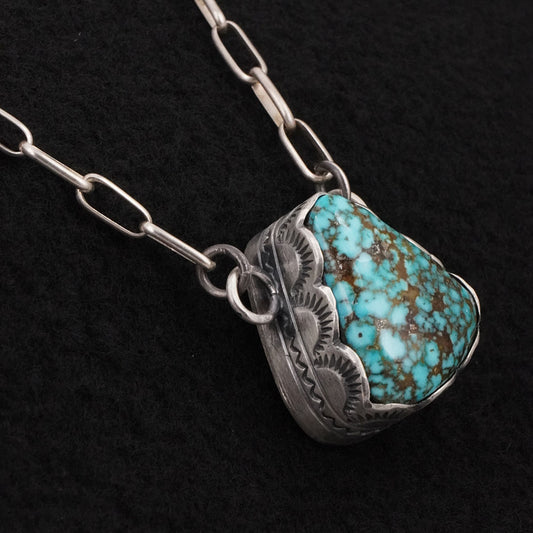 Randy Boyd Turquoise & Sterling Silver Necklace