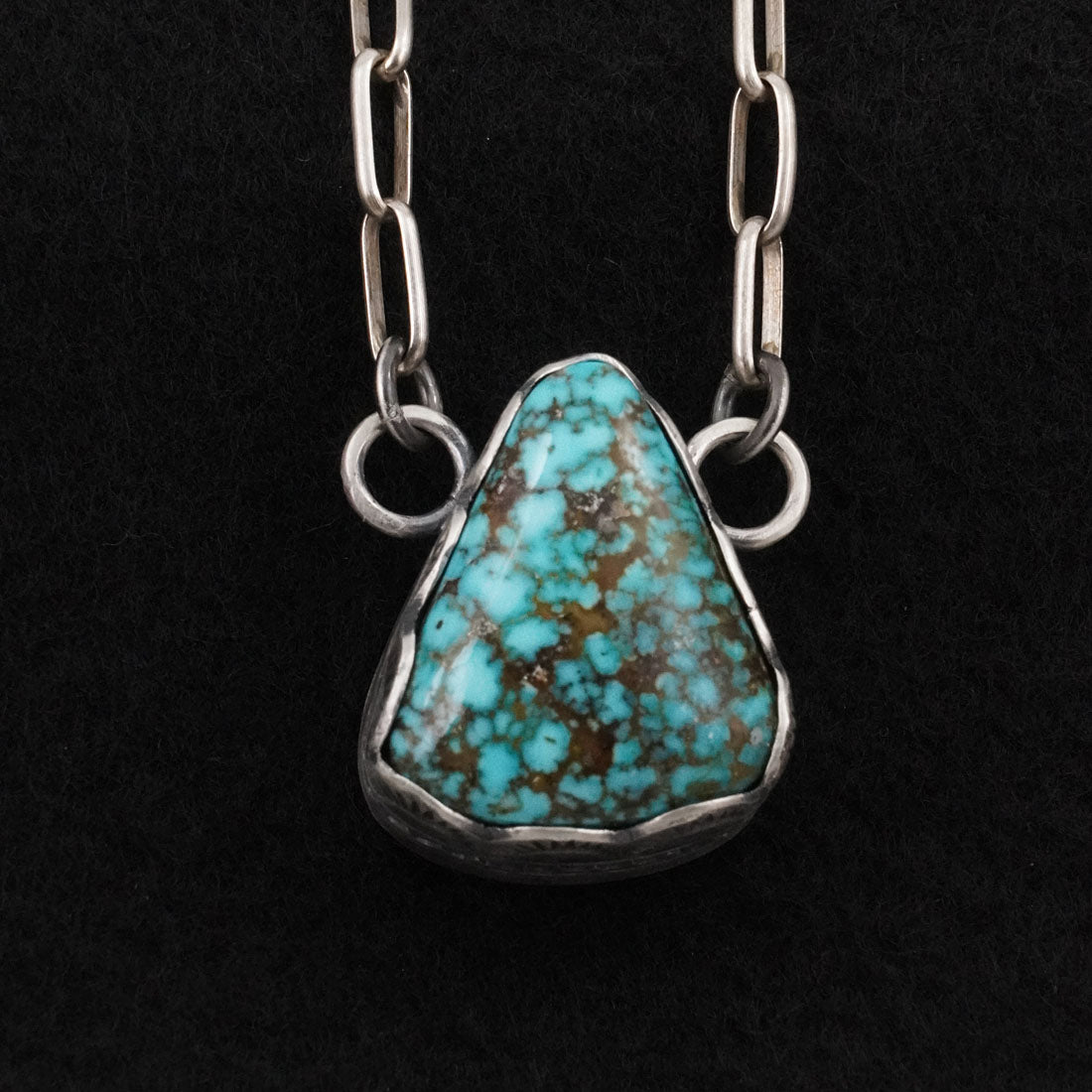 Randy Boyd Turquoise & Sterling Silver Necklace