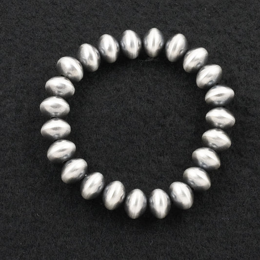 Bryannen Halwood Sterling Silver Navajo Pearl Bracelet