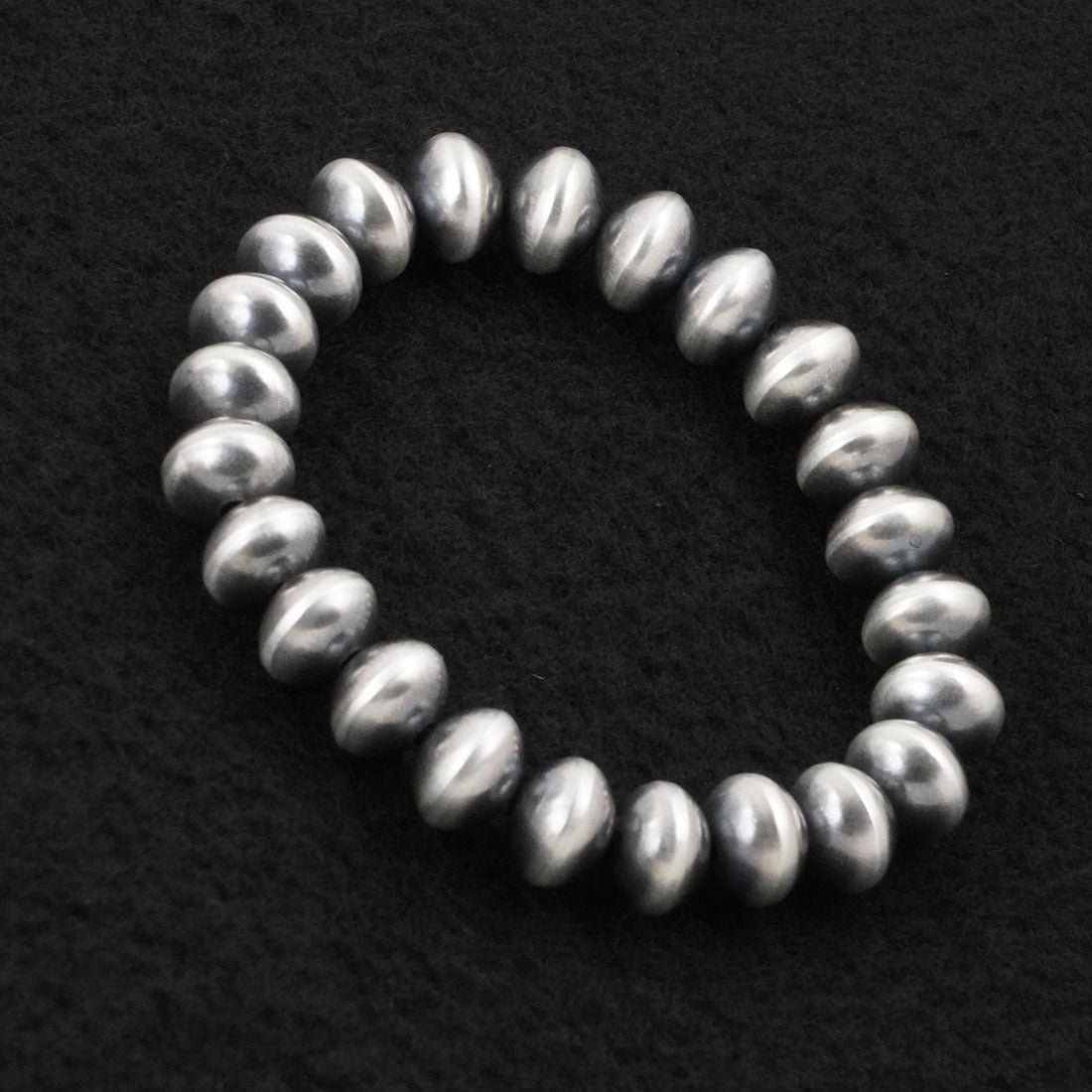 Bryannen Halwood Sterling Silver Navajo Pearl Bracelet