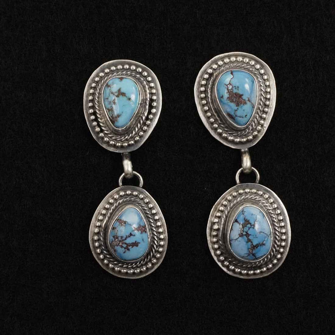 Kathleen Livingston Turquoise & Sterling Silver Necklace Set