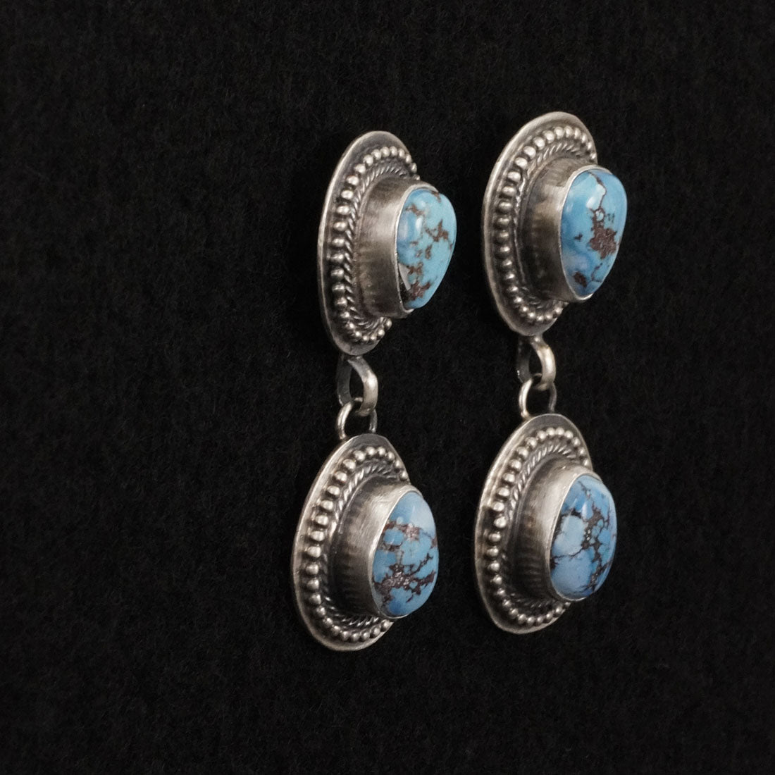 Kathleen Livingston Turquoise & Sterling Silver Necklace Set
