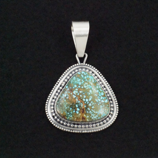 Daniel Benally Turquoise & Sterling Silver Pendant