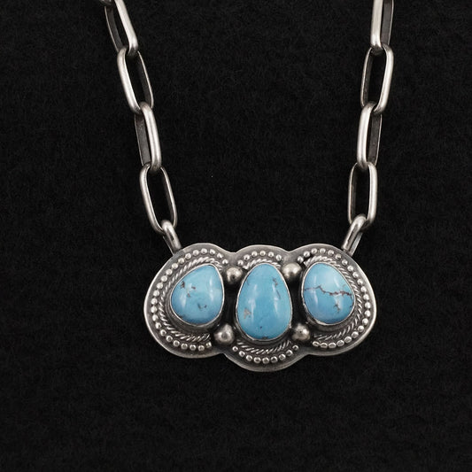 Kathleen Livingston Turquoise & Sterling Silver Necklace