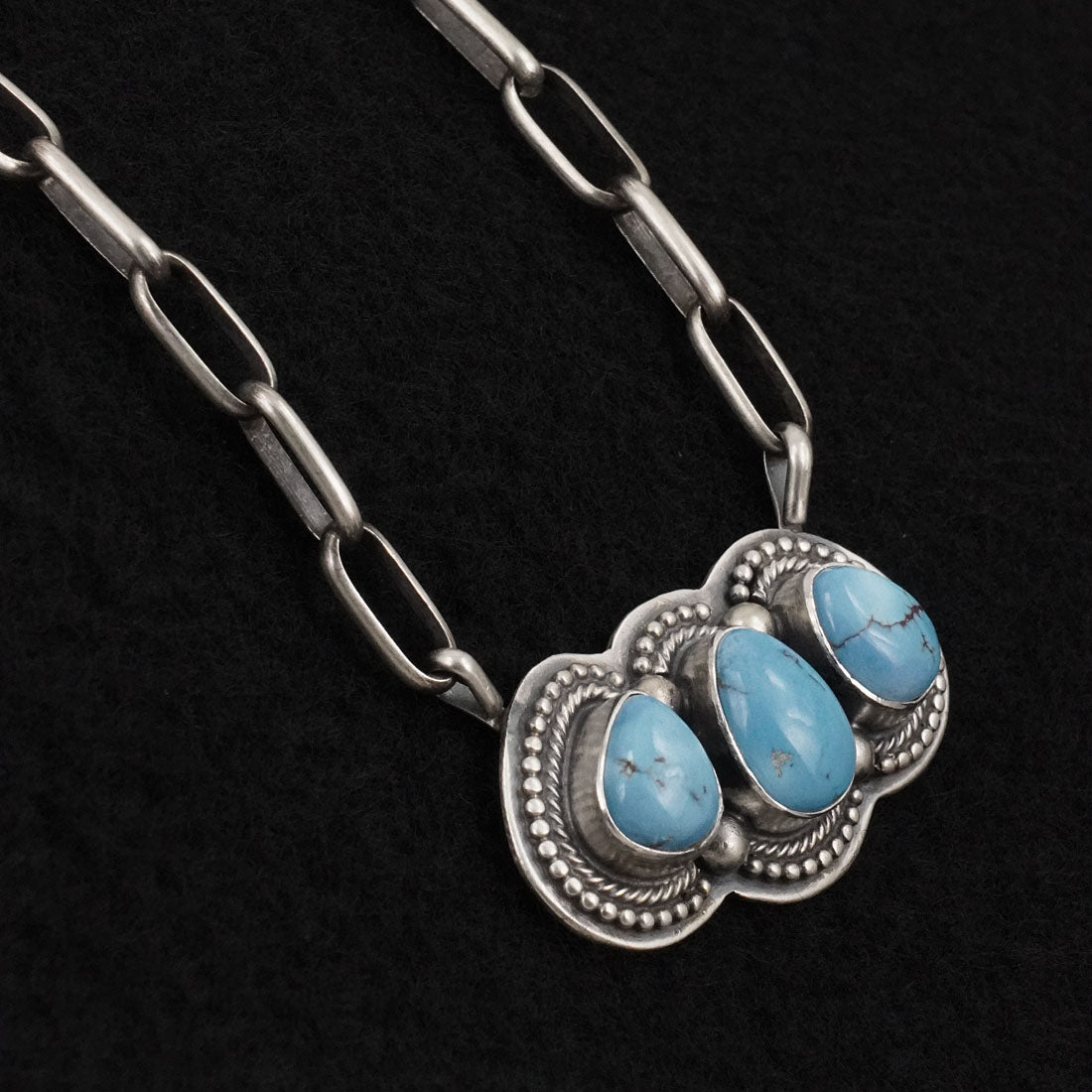 Kathleen Livingston Turquoise & Sterling Silver Necklace