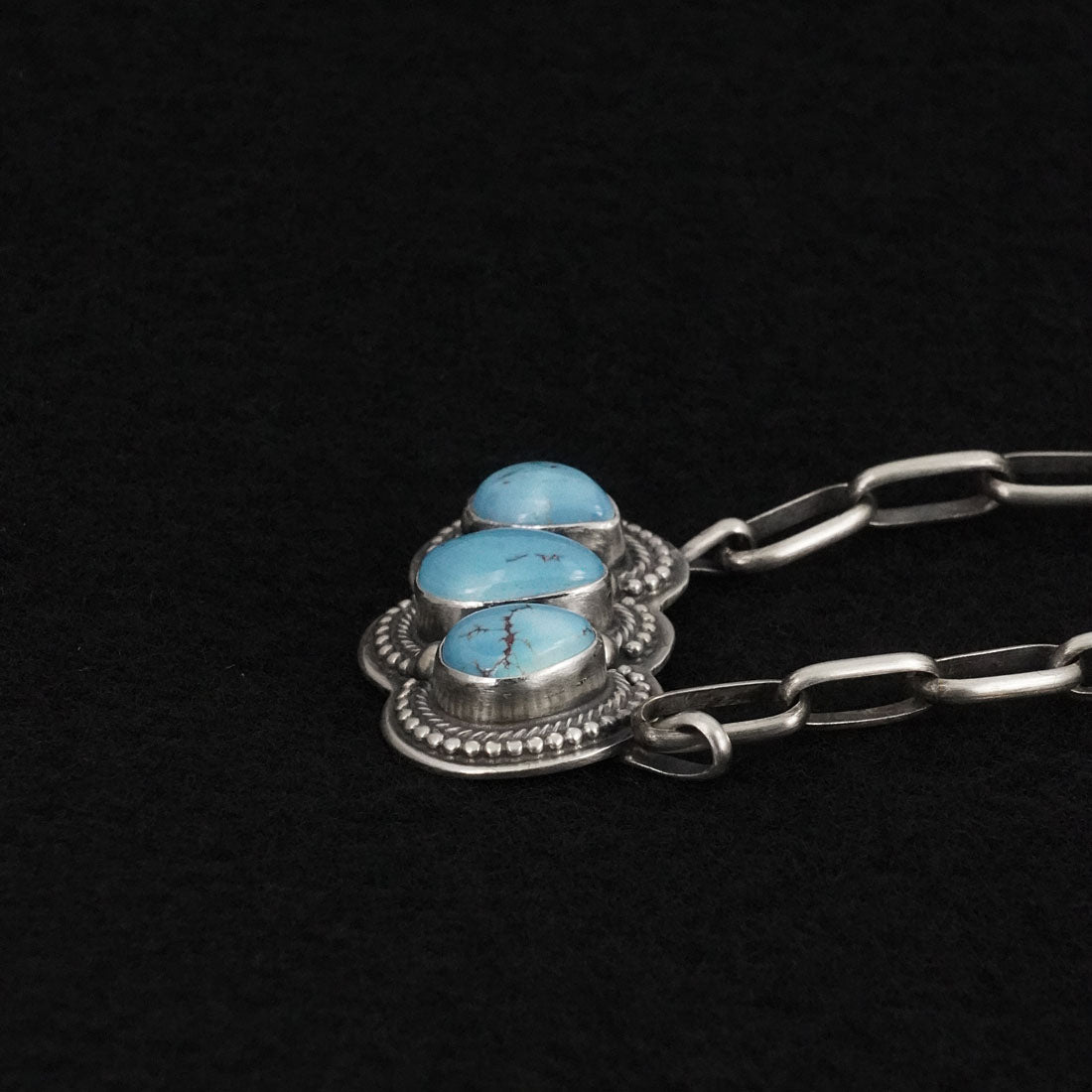 Kathleen Livingston Turquoise & Sterling Silver Necklace