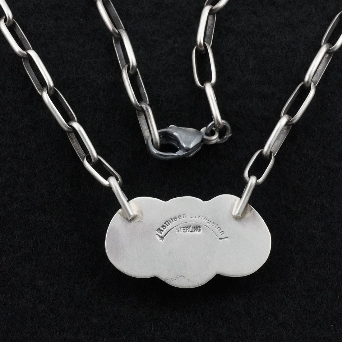 Kathleen Livingston Turquoise & Sterling Silver Necklace