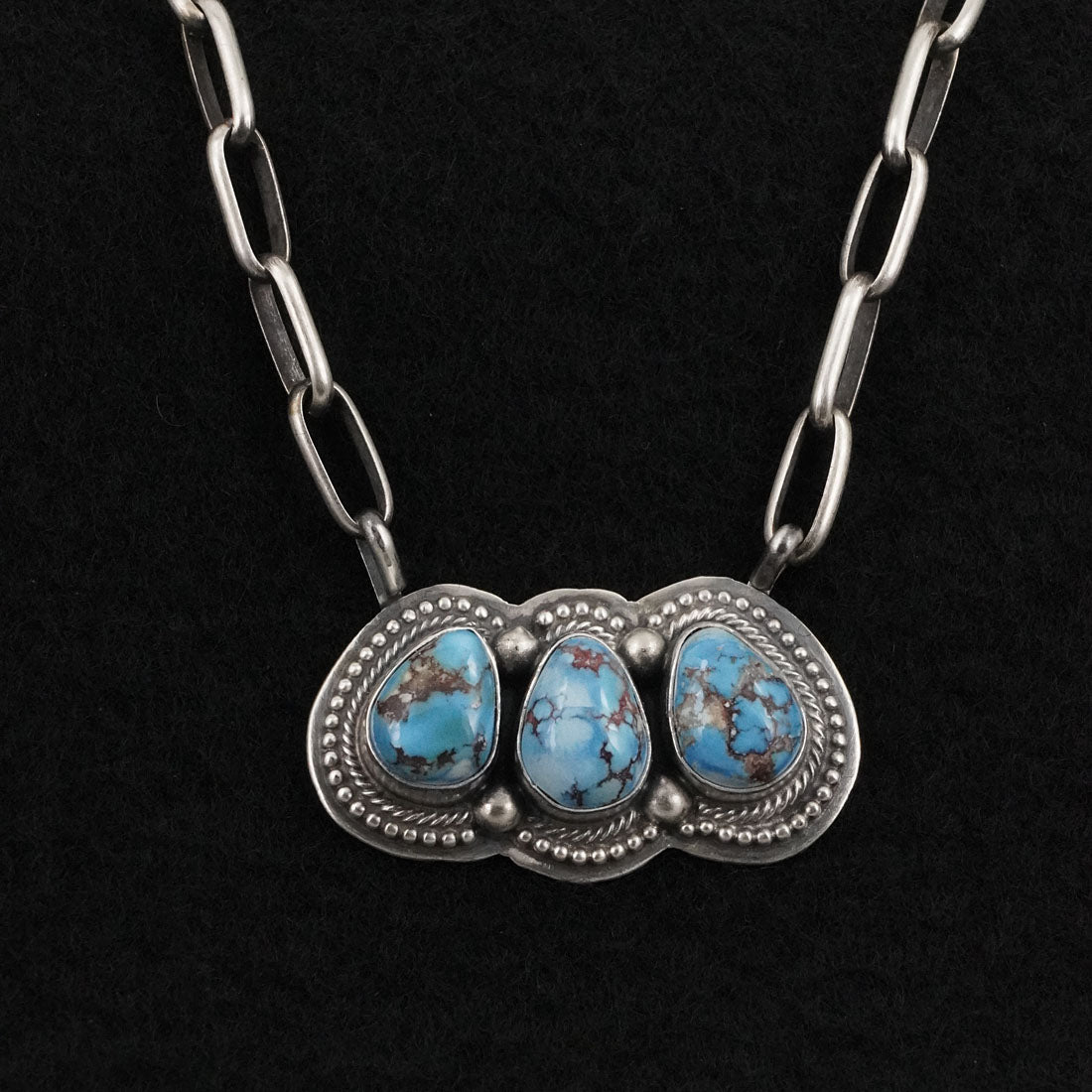 Kathleen Livingston Turquoise & Sterling Silver Necklace