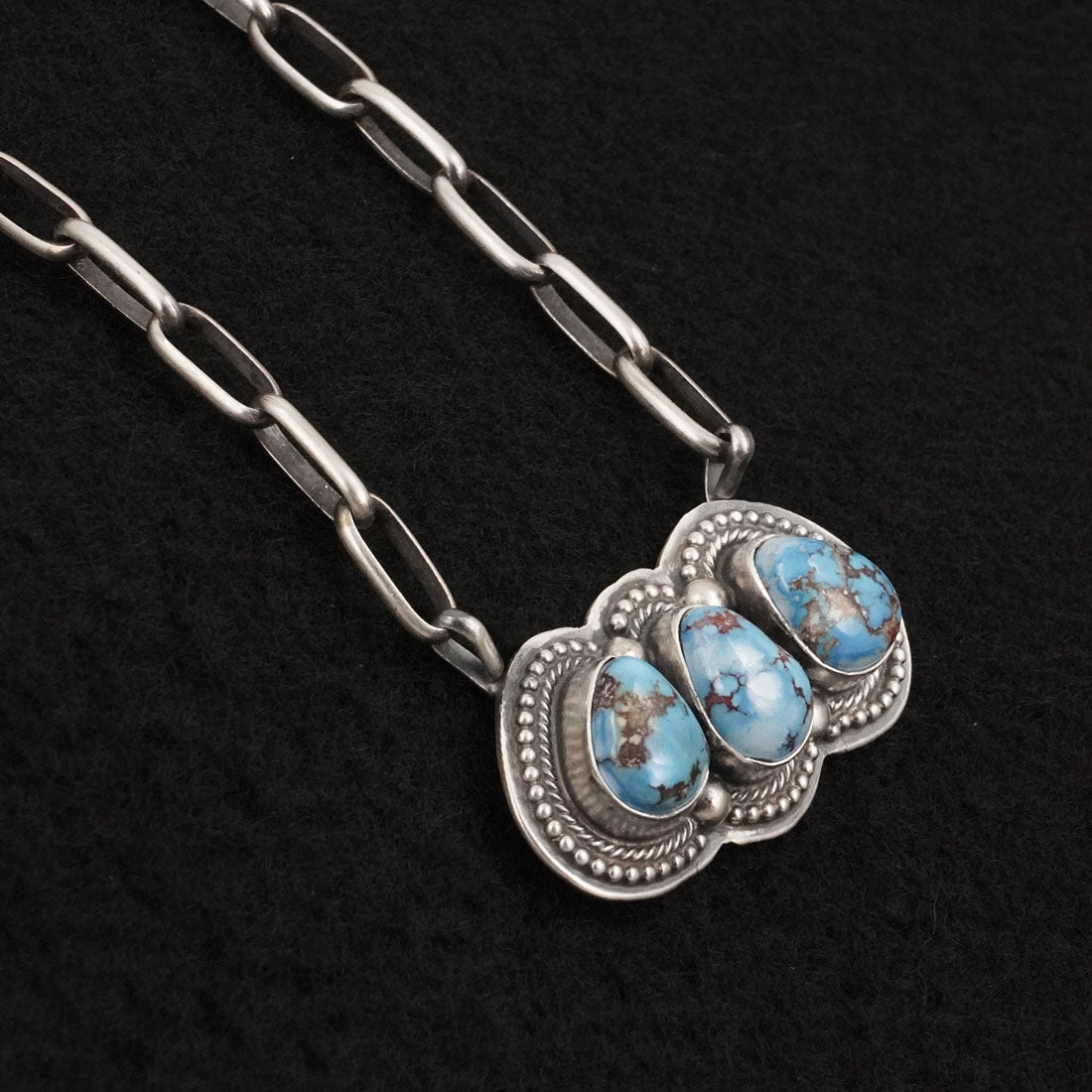 Kathleen Livingston Turquoise & Sterling Silver Necklace