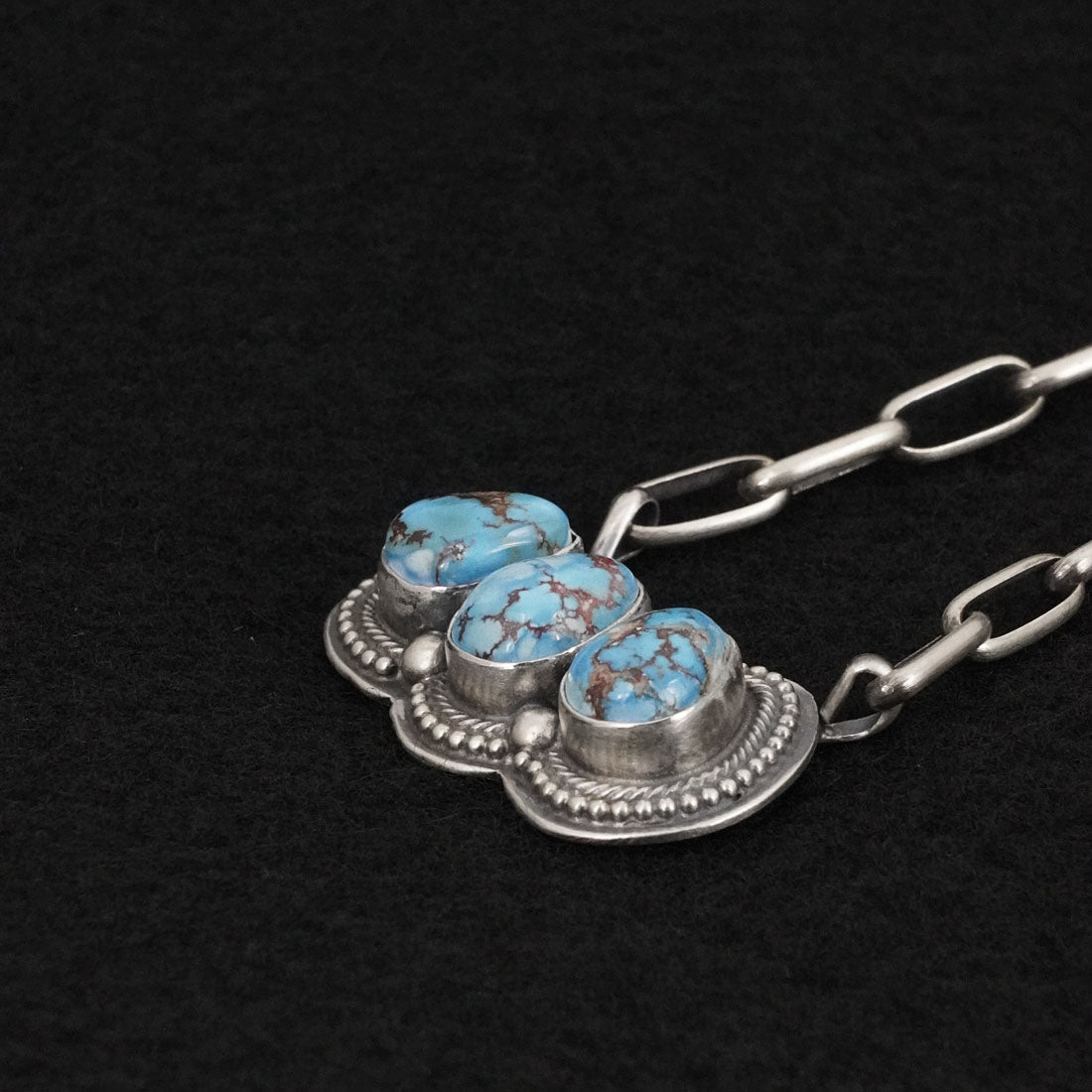 Kathleen Livingston Turquoise & Sterling Silver Necklace