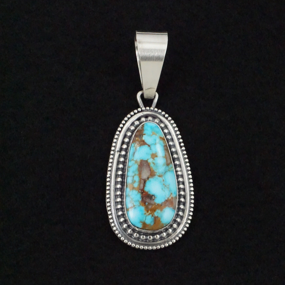 Daniel Benally Turquoise & Sterling Silver Pendant