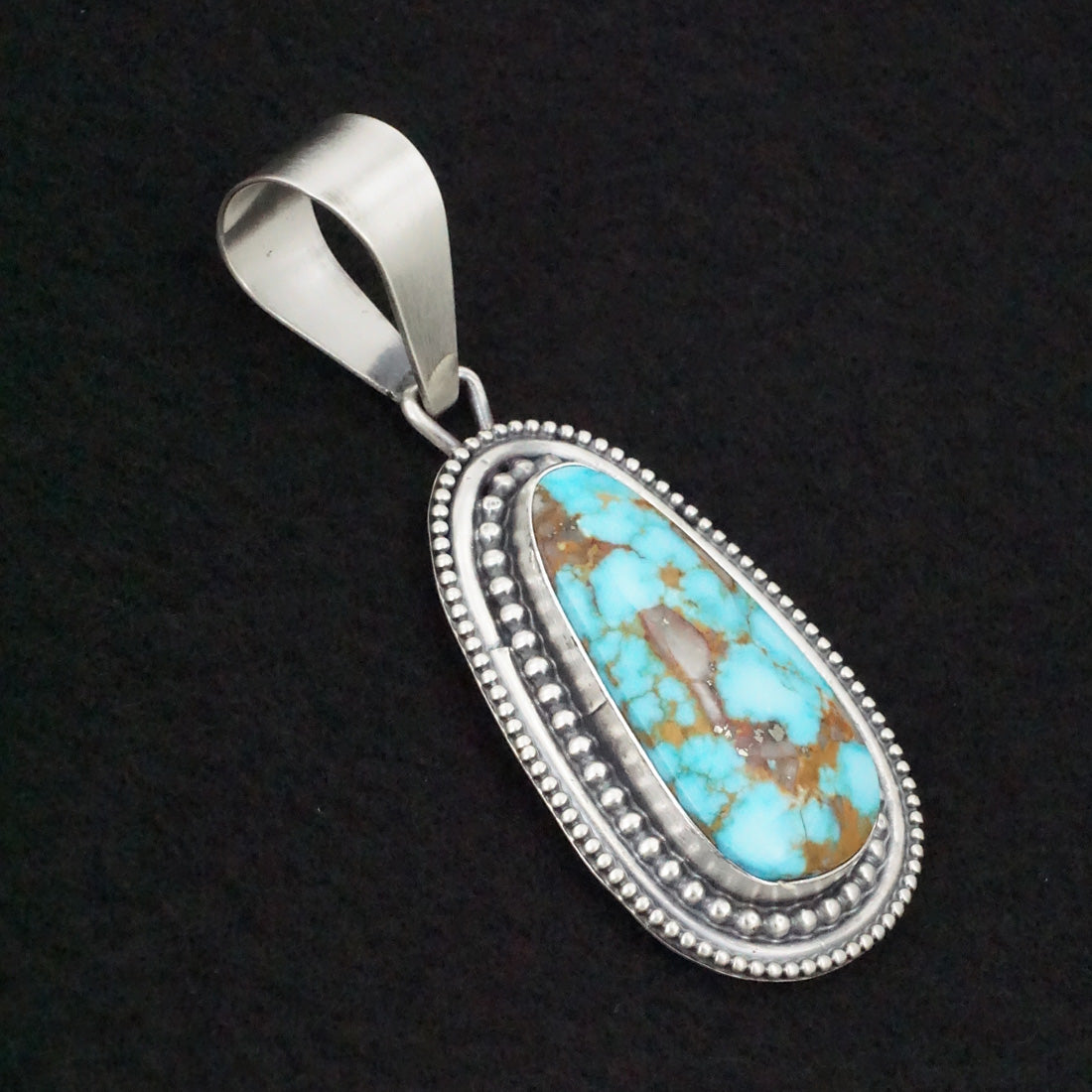 Daniel Benally Turquoise & Sterling Silver Pendant