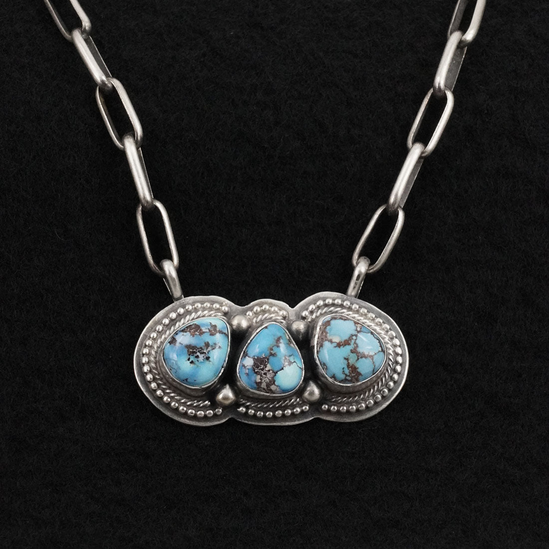 Kathleen Livingston Turquoise & Sterling Silver Necklace